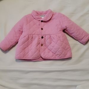 Pink Corduroy Smockingbird Coat